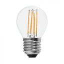 [VQ2262128441] BOMBILLA LED V-TAC E27 G45 6W FILAMENT 600LM 300° 45X72MM 6500K