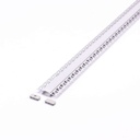 [VQ22633591] PERFIL DE ALUMINIO DE ENCASTRAR V-TAC COLOR ALUMINIO DIFUSOR OPAL 2000X61.5X14MM