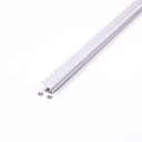 [VQ22633621] PERFIL DE ALUMINIO DE ENCASTRAR V-TAC COLOR ALUMINIO DIFUSOR OPAL 2000X45.4X25.14MM