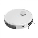 ¬[VZ15500] ASPIRADOR ROBÓTICO LÁSER DE CARGA AUTOMÁTICA CUERPO BLANCO COMPATIBLE CON AMAZON ALEXA Y GOOGLE HOME