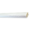 ¬[VZ19986] PERFIL DE ALUMINIO DE SUPERFICIE V-TAC COLOR ALUMINIO DIFUSOR OPAL 2000MM