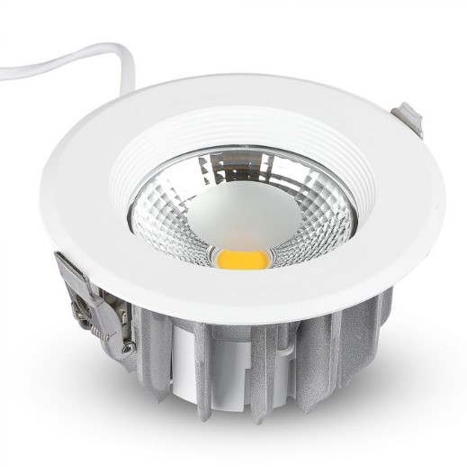 @[VZ2554] DOWNLIGHT LED 30W COB REDONDO A++ 120 LM/W 4000K