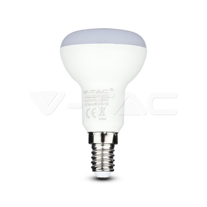 ¬[VZ280] BOMBILLA LED V-TAC E14 R50 6W CHIP SAMSUNG 470LM 6400K