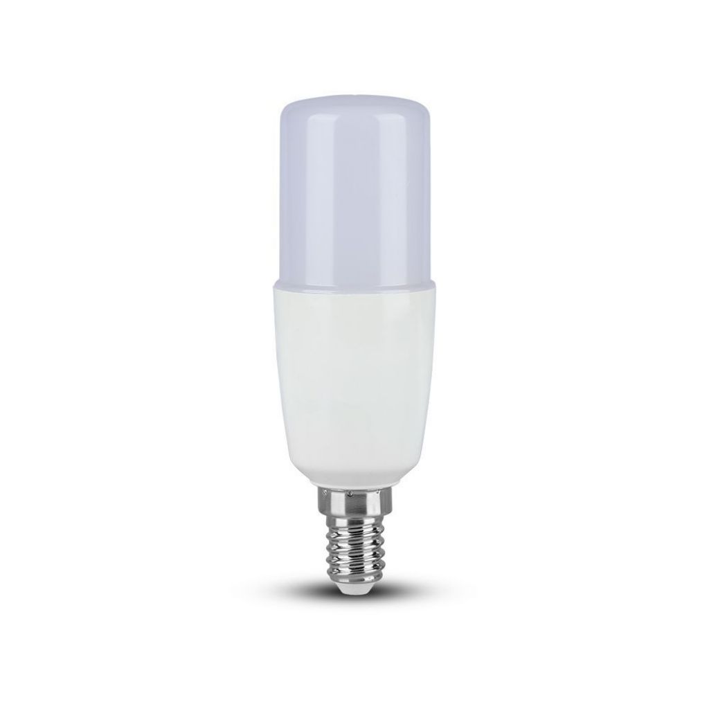 ¬[VZ42538] BOMBILLA LED V-TAC E14 T37 7.5W CHIP SAMSUNG SMD 660LM 200° 37X155MM 6500K