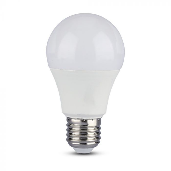 ¬[VZ5524] BOMBILLA LED V-TAC E27 A60 9W SMD 806LM 200° 6400K