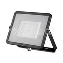 ¬[VZ814] PROYECTOR LED V-TAC 50W CHIP SAMSUNG 4000LM COLOR NEGRO IP65 4000K