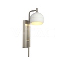 [VQ226241281] Lámpara LED de diseño de pared 10W níquel+blanco L250*W80*H30mm 3000K