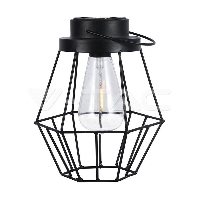 [VQ226233861] LÁMPARA SOLAR LED CON MANGO NEGRO