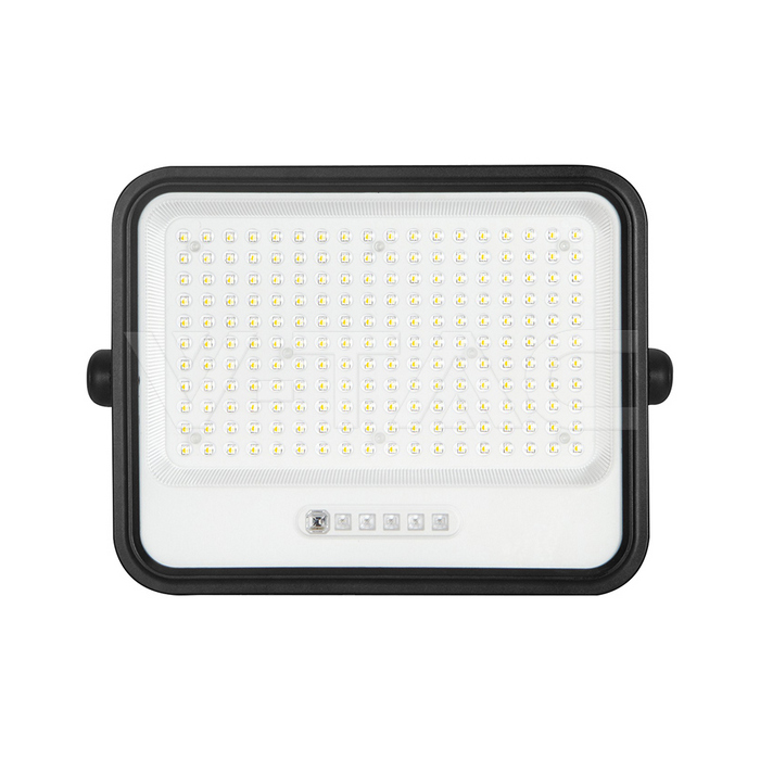 [VQ226240861] PROYECTOR LED SOLAR 400W CON INDICADOR DE BATERÍA CUERPO NEGRO 2000K-8000K IP65