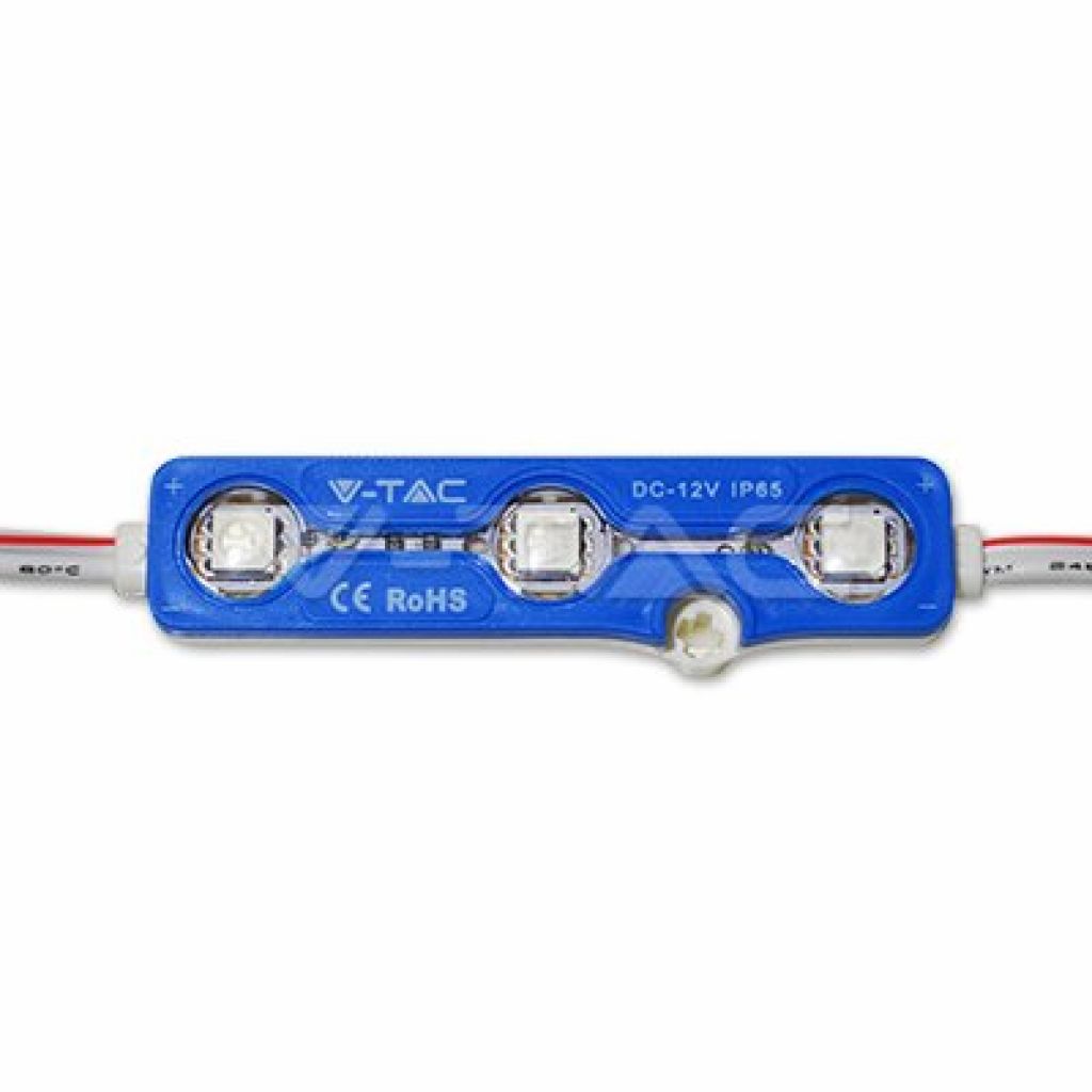 [VQ22651181] MÓDULO LED 3 CHIPS SMD5050 LUZ АZUL IP67