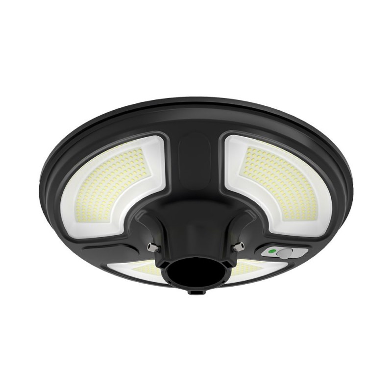 [VQ22651531] FAROLA DE JARDÍN SOLAR LED 10W SENSOR CONTROL REMOTO FUNCIÓN TEMPORIZADOR IP65 6500K