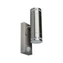 [VQ22651571] APLIQUE DE PARED GU10 DE ACERO SENSOR DE MOVIMIENTO LUZ ARRIBA-ABAJO IP44