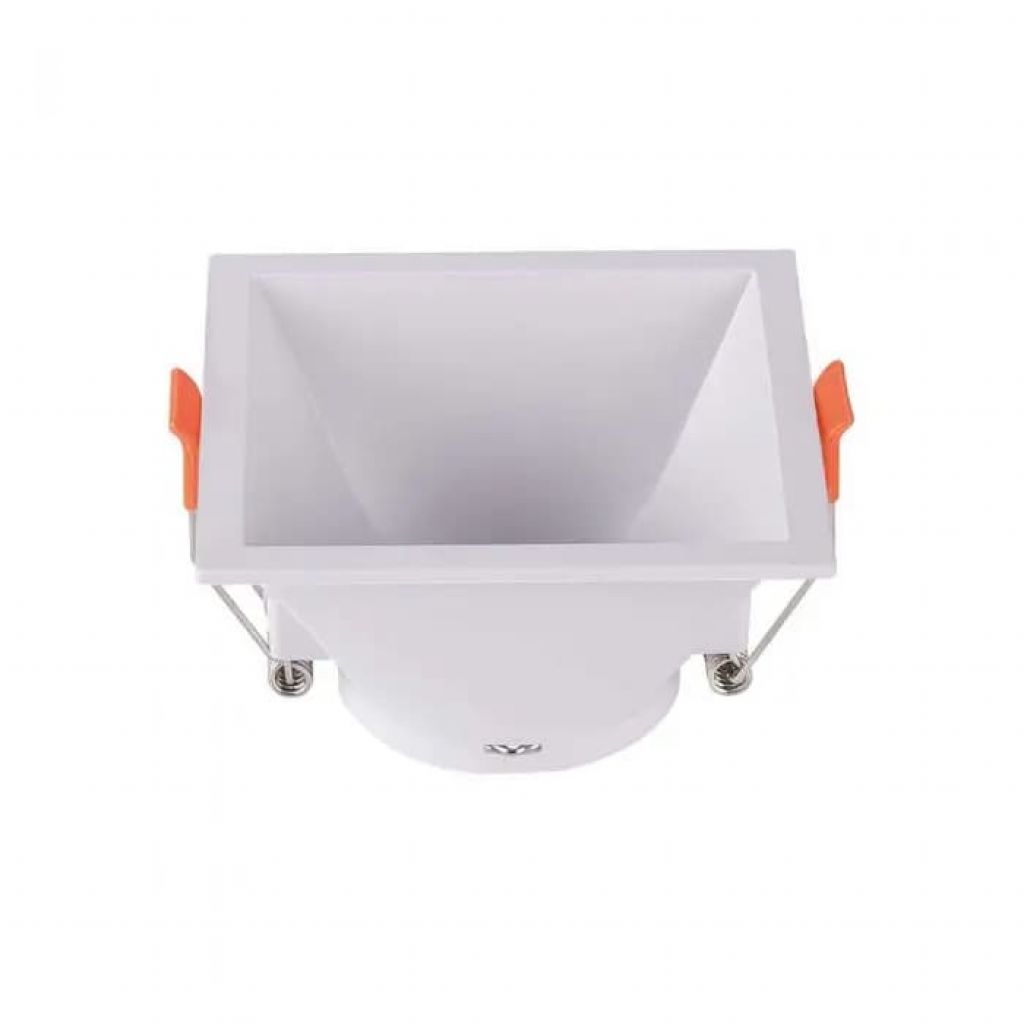 [VQ22666381] ARO PARA GU10 CUADRADO BLANCO