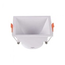 [VQ22666381] ARO PARA GU10 CUADRADO BLANCO