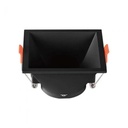 [VQ22666391] ARO PARA GU10 CUADRADO NEGRO