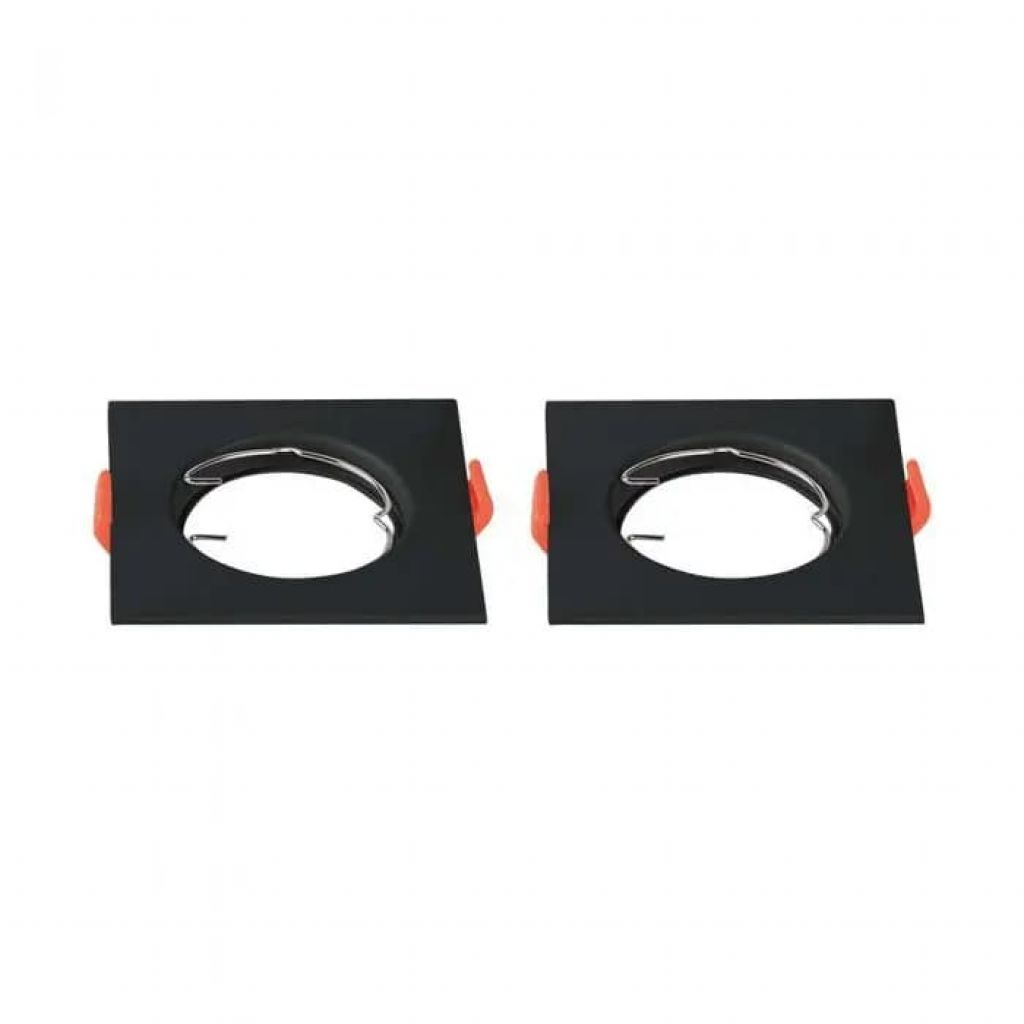 [VQ22666431] ARO PARA GU10 CUADRADO NEGRO