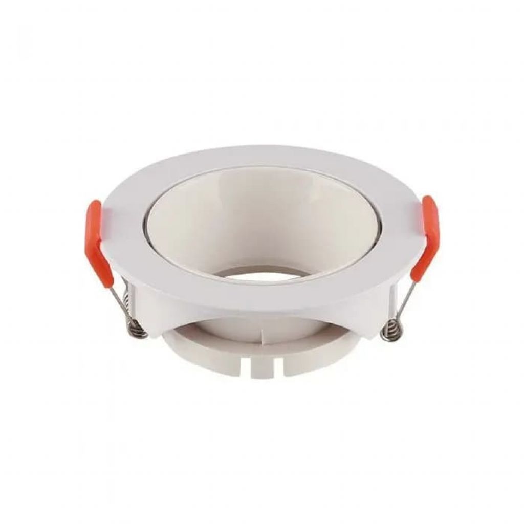 [VQ22666441] ARO PARA GU10 REDONDO MARCO BLANCO + REFLECTOR BLANCO