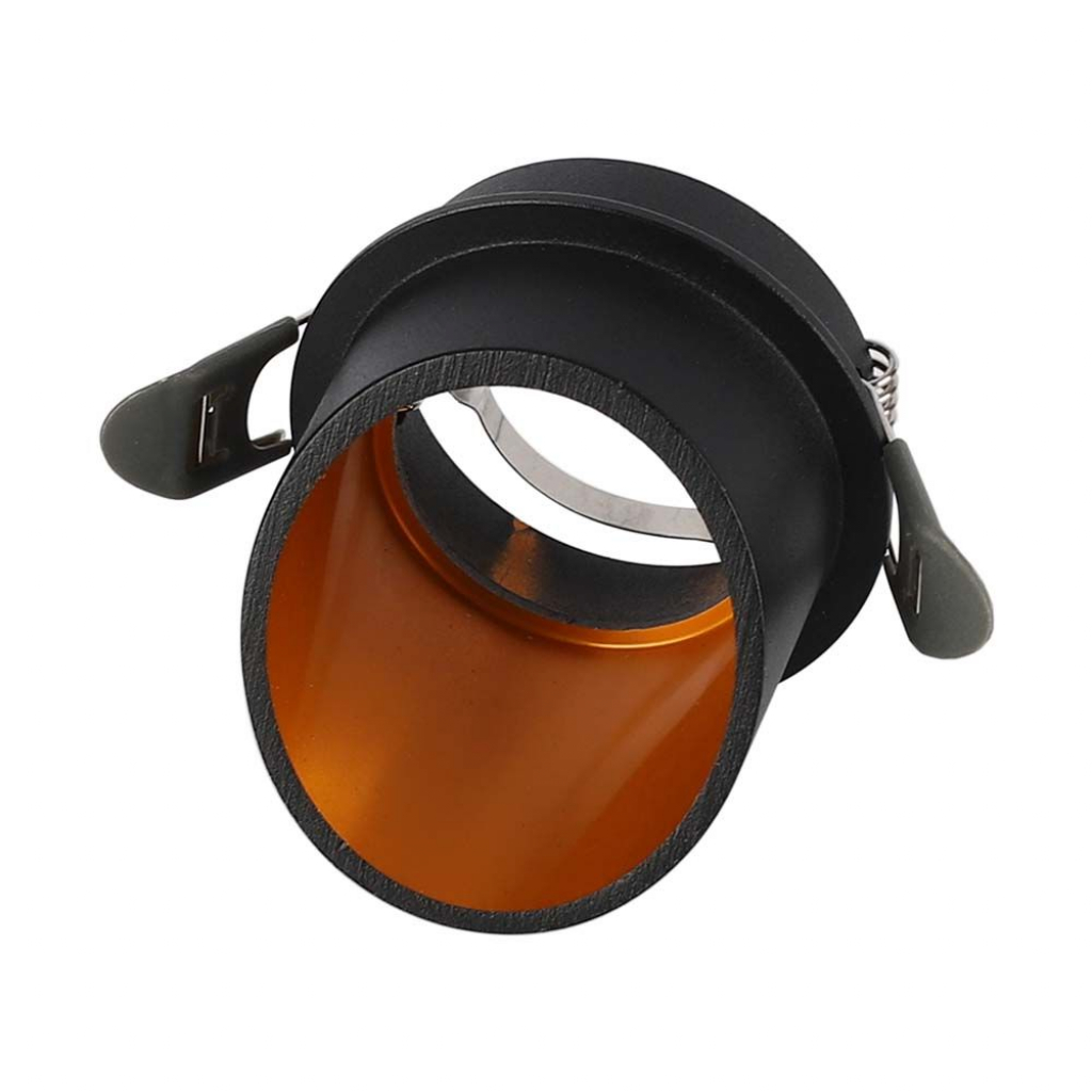 [VQ22666831] ARO PARA GU10 REDONDO NEGRO