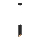[VQ22666841] LÁMPARA DE TECHO COLGANTE PARA GU10 NEGRO D:55X200MM