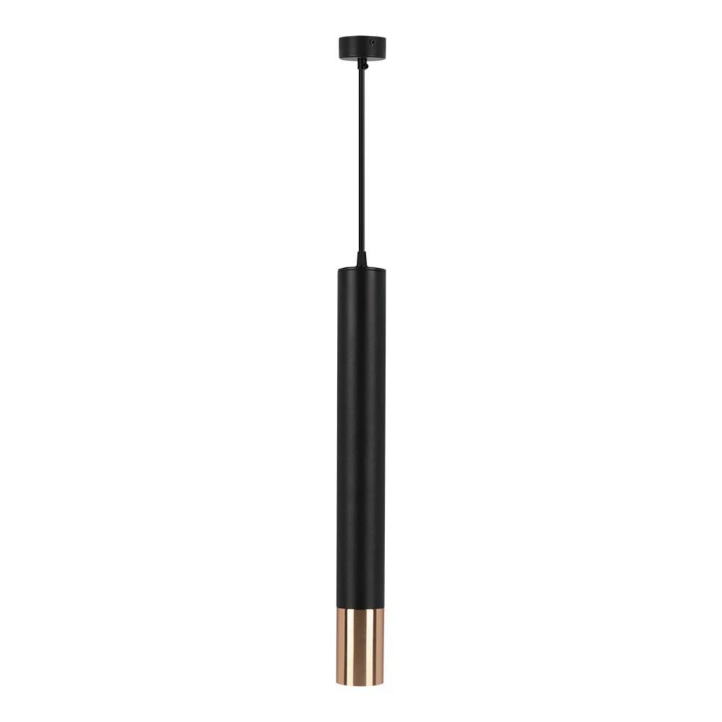[VQ22666891] LAMPARA DE TECHO COLGANTE PARA GU10 NEGRO&ORO