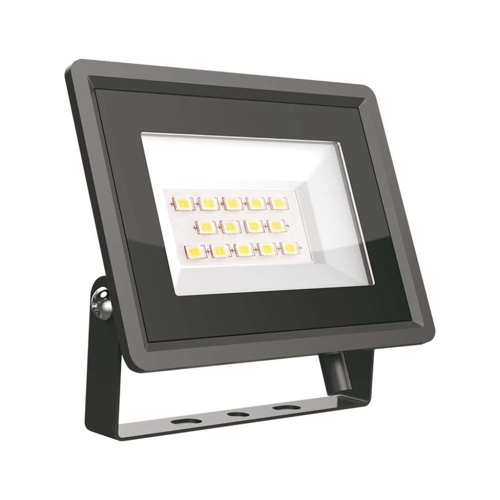 [VQ22667291] PROYECTOR LED V-TAC 10W SMD 750LM 110° COLOR NEGRO IP65 6500K