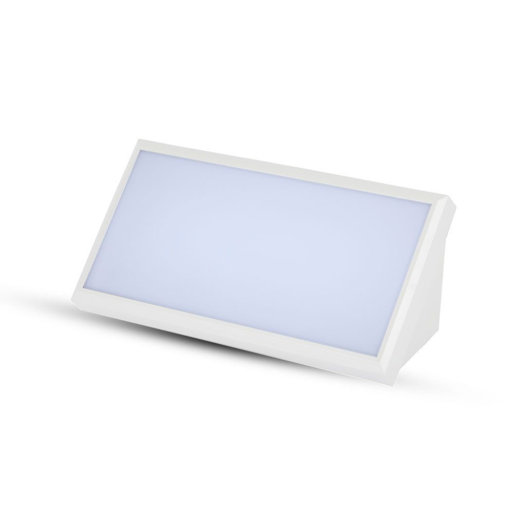 [VQ22668161] APLIQUE PARA EXTERIOR LED 20W CUERPO BLANCO IP65 3000K