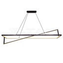 [VQ22669061] LÁMPARA COLGANTE LED 45W DE DISEÑO TRIAC REGULABLE NEGRA 3000K