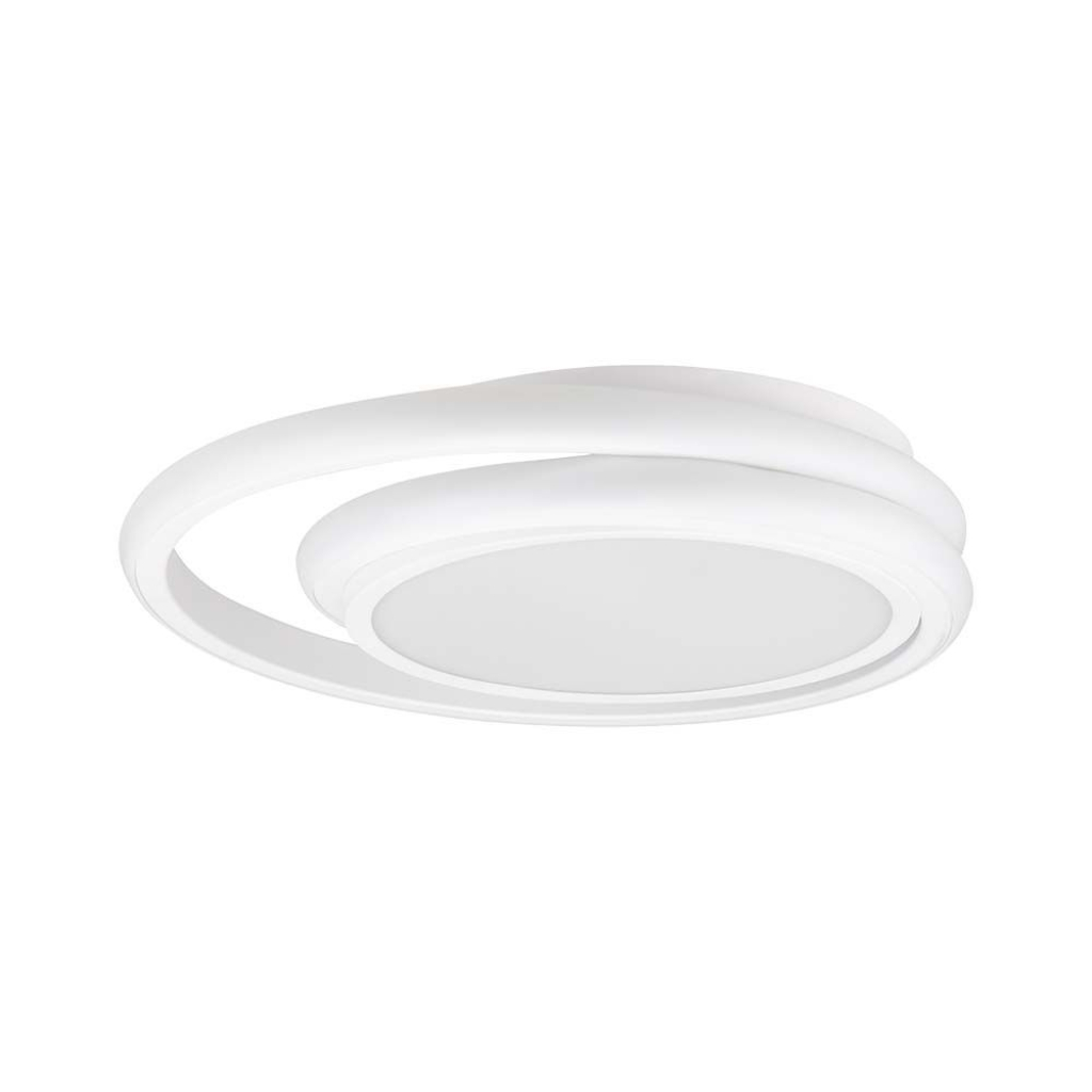 [VQ22669211] PLAFÓN DE DISEÑO LED 38W BLANCO DOBLE REDONDO 4000K