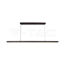 [VQ22669431] LÁMPARA COLGANTE DE DISEÑO LED 23W LÍNEA NEGRA 4000K