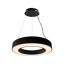 [VQ22669571] LÁMPARA DE TECHO COLGANTE DE DISEÑO LED 50W TRIAC REGULABLE NEGRA 4000K