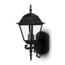 [VQ22675191] APLIQUE PARA JARDÍN IP44 E27 NEGRO MATE