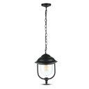 [VQ22675291] LÁMPARA DE TECHO DE JARDÍN  E27 CUERPO NEGRO