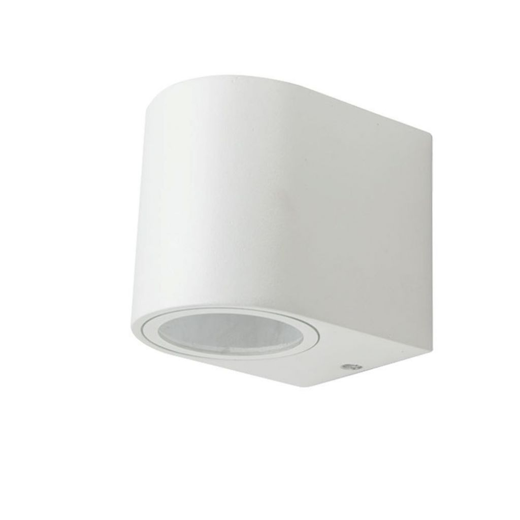 @[VQ22675401] APLIQUE DE PARED GU10 CUERPO BLANCO REDONDO IP44