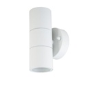 [VQ22675701] APLIQUE DE PARED GU10 ACERO INOXIDABLE BLANCO MATE IP44 LUZ ABAJO