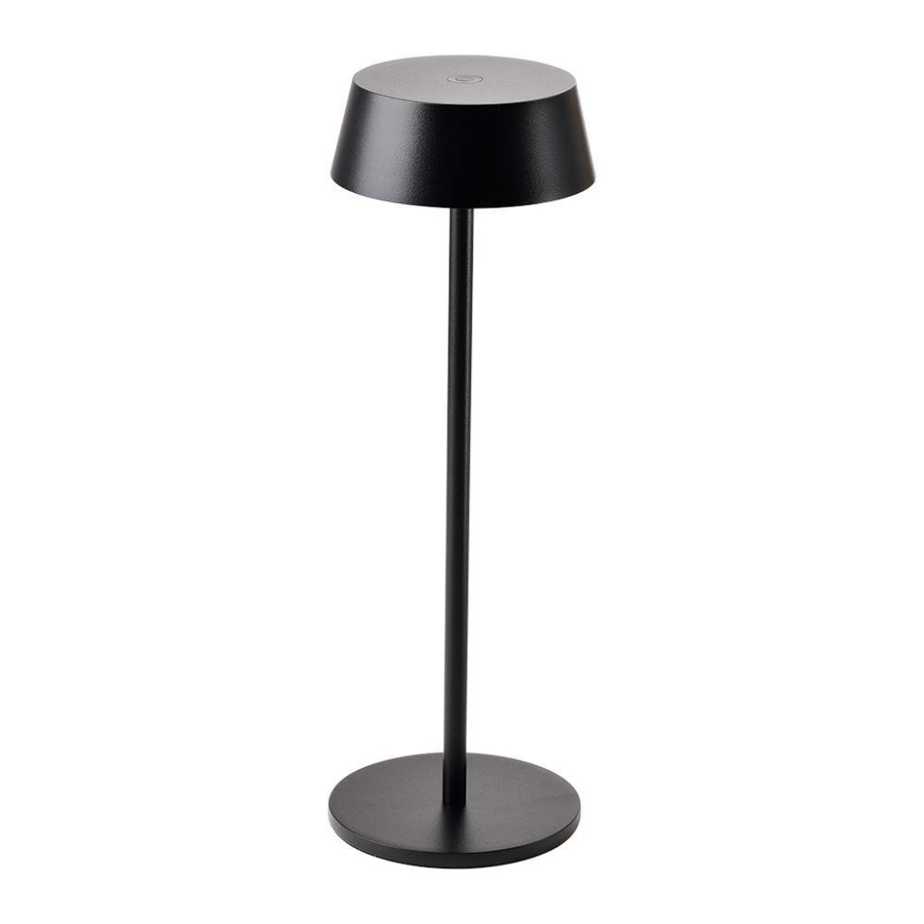 [VQ22676901] LÁMPARA DE MESA LED 2W IP54 CUERPO NEGRO 3000K