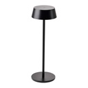 [VQ22676901] LÁMPARA DE MESA LED 2W IP54 CUERPO NEGRO 3000K