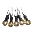 [VQ22678041] GUIRNALDA LED SOLAR 0.5W BOMBILLA 12M. CON CONTROL REMOTO