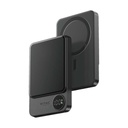 ¬[VZ15698] BATERÍA EXTERNA MAGNÉTICA INALÁMBRICA DE 10000 MAH Y 9 MM GRIS