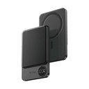¬[VZ15700] BATERÍA EXTERNA MAGNÉTICA INALÁMBRICA DE 5000 MAH Y 9 MM GRIS