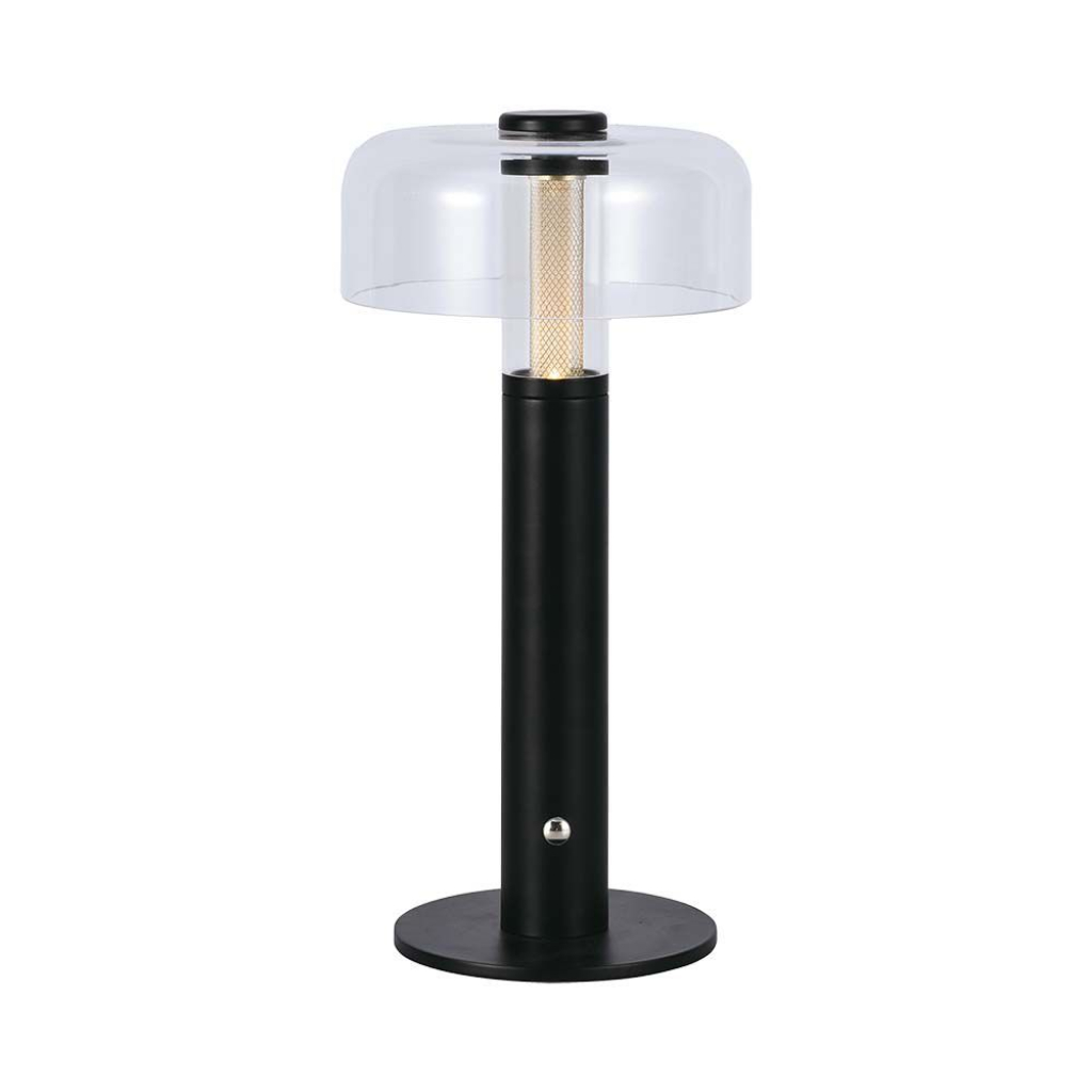 [VQ22679401] LÁMPARA SOBREMESA LED 1W 1800MAH BATERÍA 150 X 300 CUERPO NEGRO CCT
