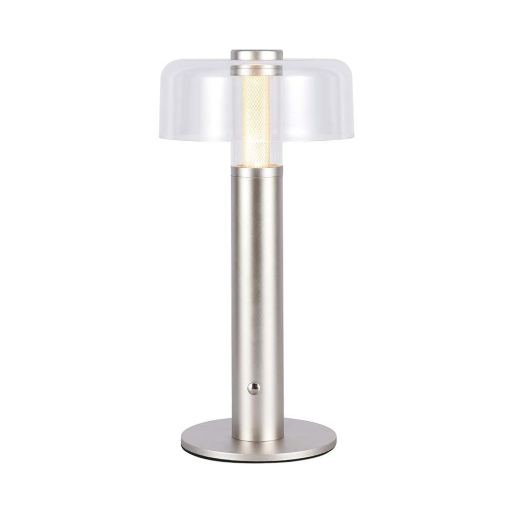 [VQ22679431] LÁMPARA SOBREMESA LED 1W 1800MAH BATERÍA 150X300MM CUERPO CHAMPÁN CCT