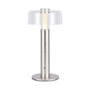 [VQ22679431] LÁMPARA SOBREMESA LED 1W 1800MAH BATERÍA 150X300MM CUERPO CHAMPÁN CCT