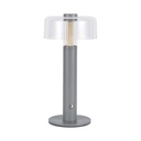 [VQ22679441] LAMPARA SOBREMESA LED 1W 1800MAH BATERÍA 150X300 CUERPO GRIS 3CCT