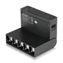 [VQ22679631] FOCO LINEAL MAGNÉTICO 5 X2W LED SMD CRI>90 NEGRO IP20 24V UGR<19  4000K