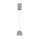 [VQ22679921] LÁMPARA COLGANTE LED 8.5W Φ100 CUERPO GRIS 3000K