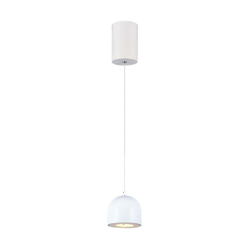 [VQ22679961] LÁMPARA COLGANTE LED 8.5W Φ100 AJUSTABLE ON/OF CUERPO BLANCO 3000K
