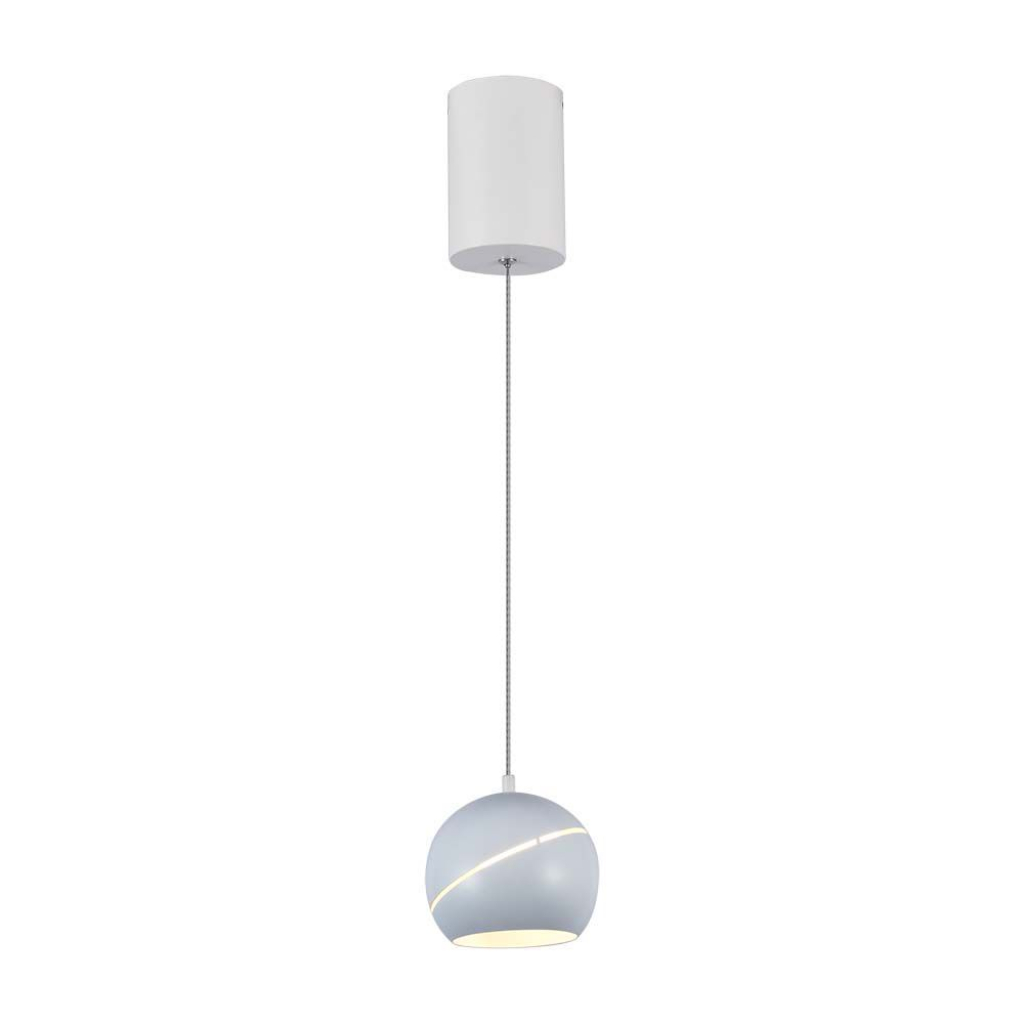 [VQ22679991] LÁMPARA COLGANTE LED 8.5W Φ180 CUERPO BLANCO 3000K