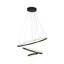 [VQ22680171] LÁMPARA DECORATIVA COLGANTE LED 32W 600*400*200 CUERPO NEGRO 3000K