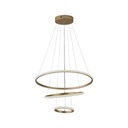 [VQ22680191] LÁMPARA DECORATIVA COLGANTE LED 32W 600*400*200 PINTURA CUERPO DORADO 3000K
