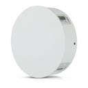 [VQ22682131] APLIQUE DE PARED LED 4W CUERPO BLANCO REDONDO IP65 3000K